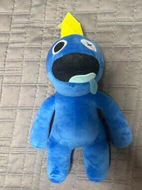 Rainbow Friends Blue Plush Stuffed Animal